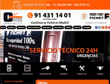 Tablet Screenshot of continox.es